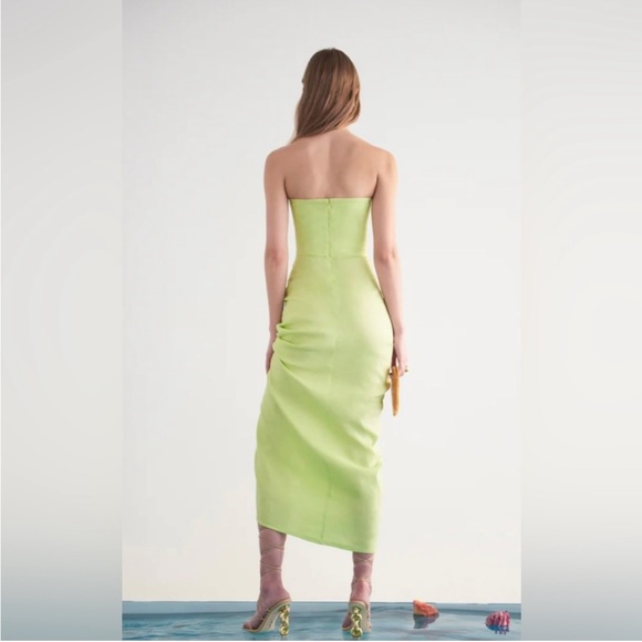 ❤️NWT Cult Gaia Donna Cut Out Strapless Midi Dress❤️ - Picture 2 of 3